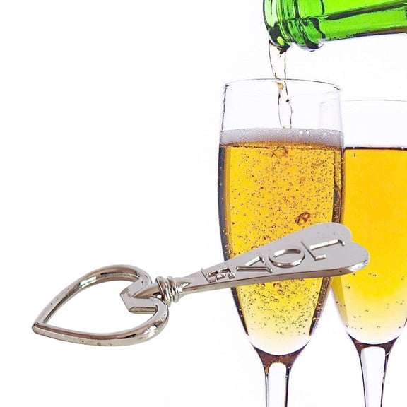 Toyvian Cute Bottle Opener Keychain Party Favor for Engagement Guests, and Stylish 1 Set