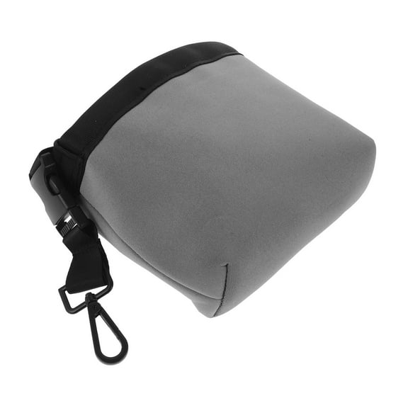Toyvian Grey Chlorine Rubber Golf Accessory Pouch Multifunctional Storage Bag for and Gear