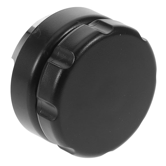 Toyvian Black Aluminum Espresso Tamper for Coffee Machines, Modern Minimalist Design, 1 Pc, Precise Pressure Application