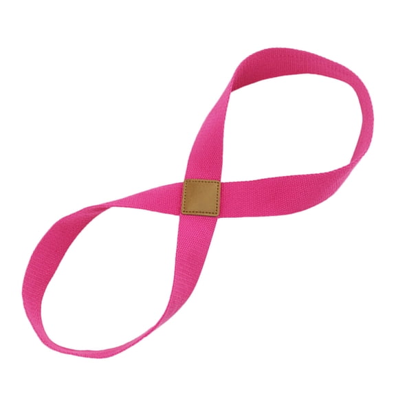 Toyvian Rosy Yoga Tension Band Stretch Strap for Fitness Flexibility and Mobility