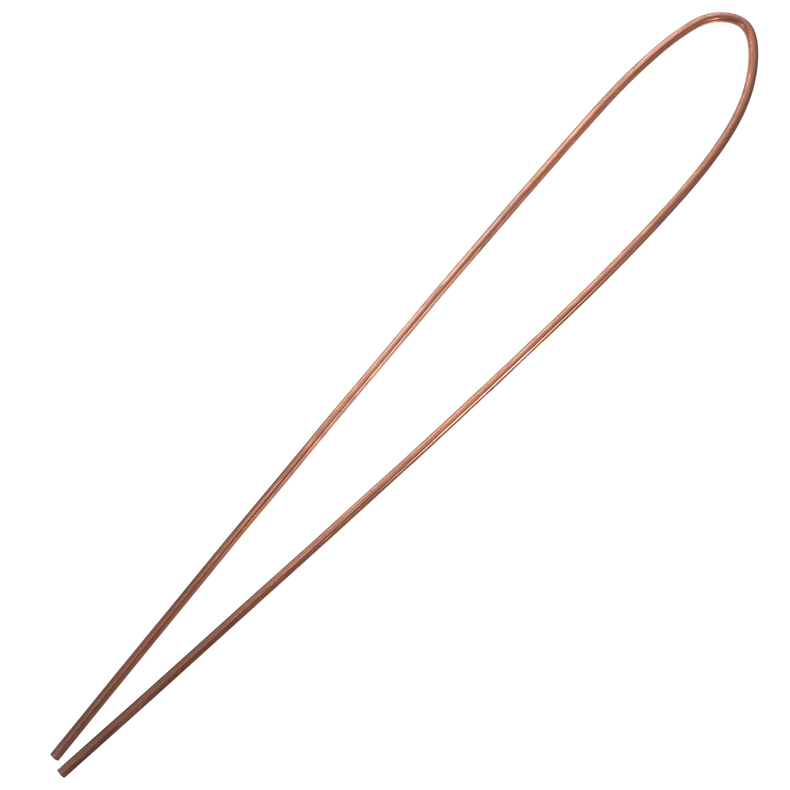 Toyvian Metal Crafting Rods Copper Round Bar Rod Rose Gold 1Pcs ...