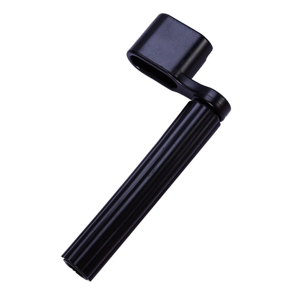 Toyvian Black Guitar Peg Winder with Bridge Pin Remover Tool for String Instrument Maintenance and Care