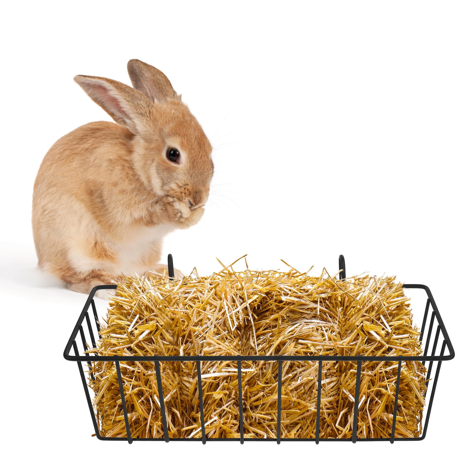Toyvian Small Animal Hay Racks Iron For Pet Owners Pet Care 2Pcs 9In X ...