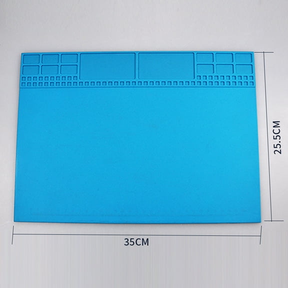 Toyvian Silicone Heat Insulation Mat for Mobile Phone and Computer Repair, Anti- Work