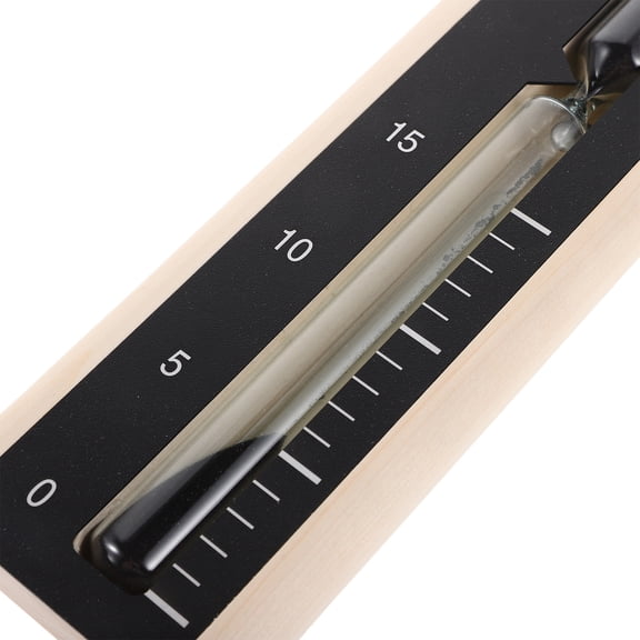 Toyvian Hourglass Sauna Timer Wood 1Pack for Commercial Users