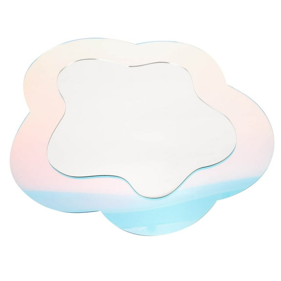 Toyvian Cloud Shaped Acrylic Wall Mirror for Home Wall Decor Enhancing Room Brightness