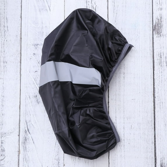 Toyvian Lightweight Black Backpack Rain Cover, Nylon Protector for Outdoor Hiking and Travel