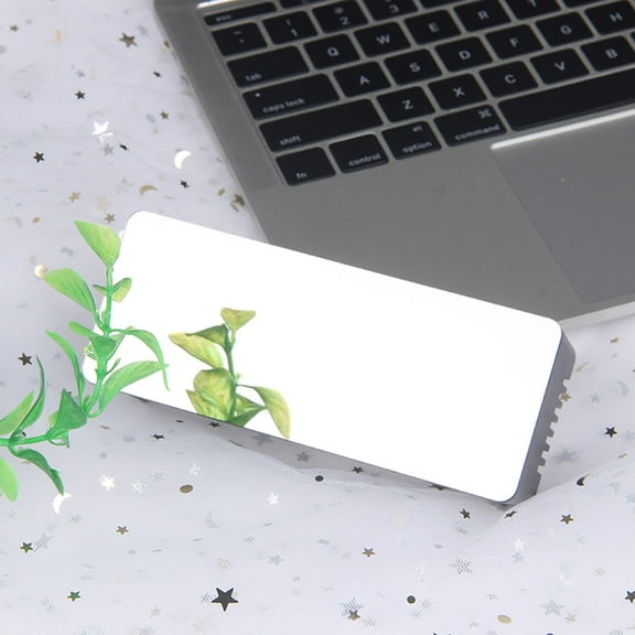 Toyvian High Impact Black Digital Clock with Alarm Snooze and Adjustable LED Brightness