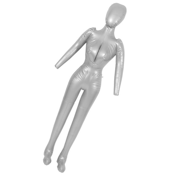 Toyvian PVC Clothing Mannequin Female Inflatable for Simple and Practical 1Pcs