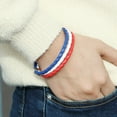 thumbnail image 1 of Toyvian Men's Fashion Bracelet Braided Rope for Games and Sports 1Pack, 1 of 6