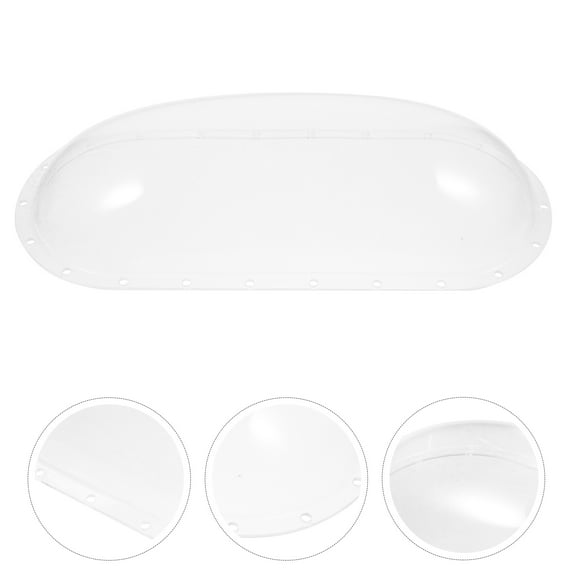 Toyvian Transparent Acrylic Dome Window Bubble for Pet Carrier Ergonomic Comfortable Design