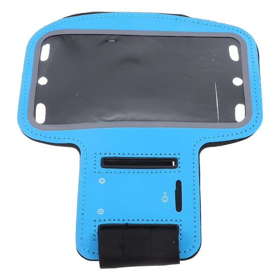 Toyvian Outdoor Sports Phone Arm Band with Touchscreen Cover and Easy Access Charging Port for Running and Fitness