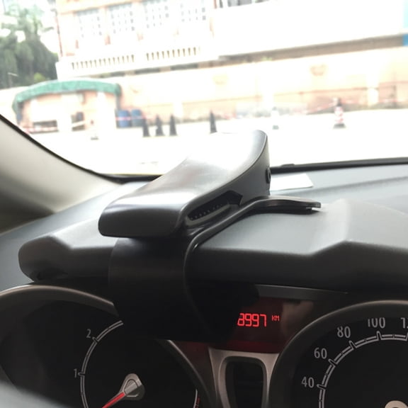 Toyvian Black Car Phone Mount Holder for Dashboard with Stable Base, Easy to Install, Universal Fit for All Smartphones
