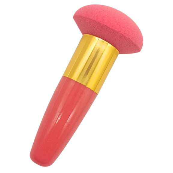 Toyvian Blending Sponge with Handle Watermelon Red for Foundation and Powder Use
