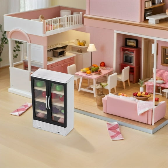 Toyvian Versatile Use Miniature Kitchen Furniture Photo Prop 1 Set