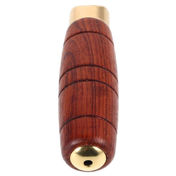 Toyvian Round Wooden Handle Replacement for Kitchen Cutter with Wood Grip, and Comfortable for Home Use
