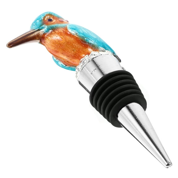 Toyvian Bird Shape Wine Stopper Reusable Bottle Plug for Home Bar Party Wine Bottle Seal