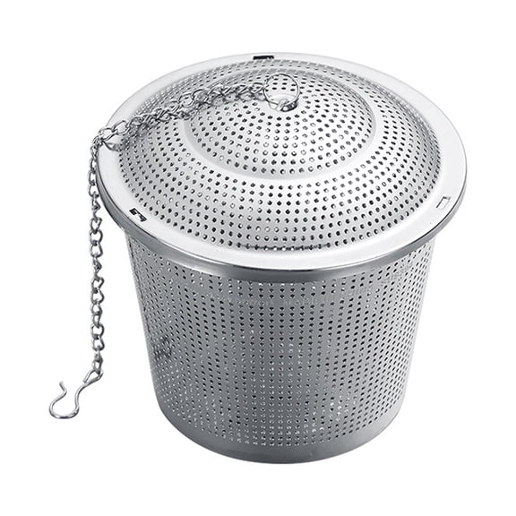 Toyvian Stainless Steel Seasoning Strainer with Hook for Easy Hanging
