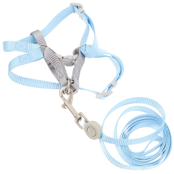 Toyvian Kitten Harness and Leash Polyester Cat Leash and Harness Set 1 Set