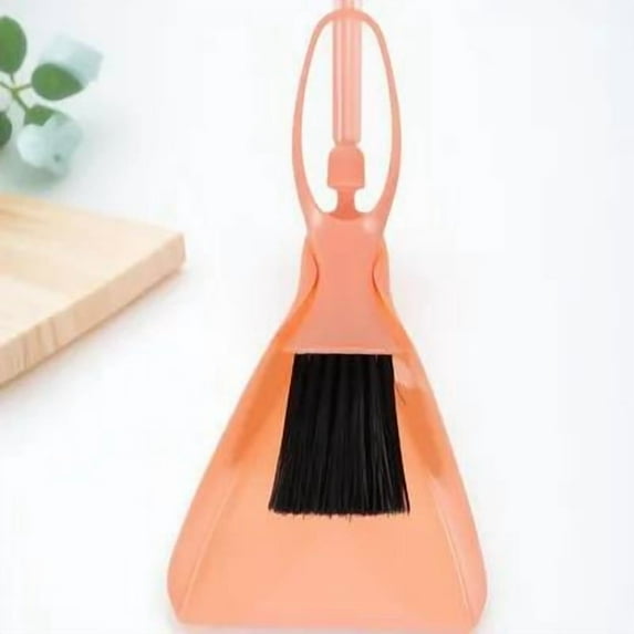 Toyvian 1Set Compact Hand Broom and Dustpan Set for Pet Cage Cleaning