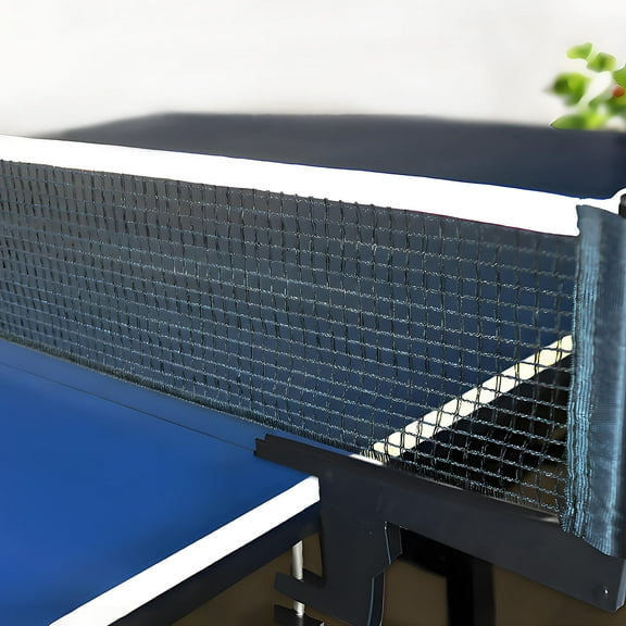Toyvian Easy Install Black Mesh Table Tennis Net for Sports Competition and Recreational Use