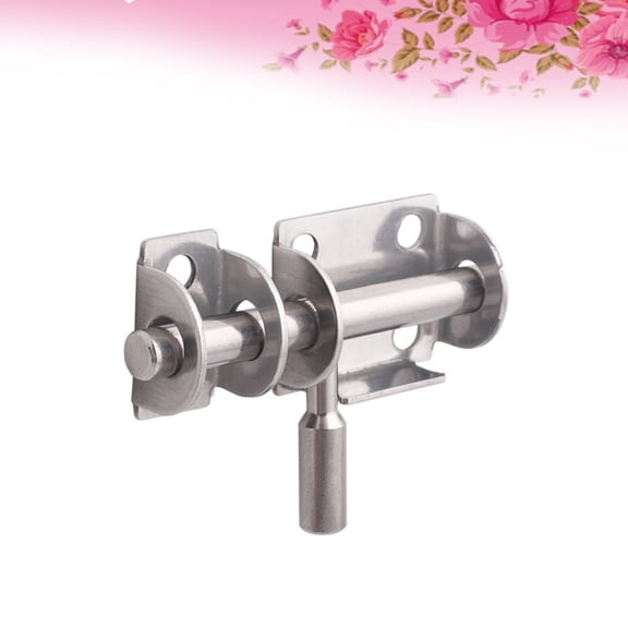 Toyvian Stainless Steel Security Door and Window Latch Bolt with Rust-Resistant Finish for Enhanced Home Safety