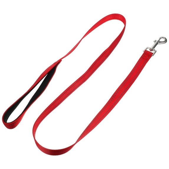Toyvian Reflective Rope Dog Leash Reflective Dog Leash Red 1 Set