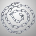 thumbnail image 1 of Toyvian Silver Zinc Plated Link Iron Chain with Rust Resistant Finish for DIY Projects, 1 of 5