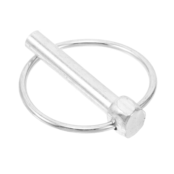 Toyvian Galvanized Steel Lynch Pin for Trailer Hitch and Utility Cart Use