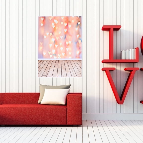 Toyvian Photography Background Decorative Khaki Vinyl 1Set