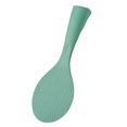 thumbnail image 1 of Toyvian Light Green Non-Stick Silicone Rice Spoon with Vertical Stand, Kitchen Rice Scoop for Easy Serving, 1 of 6
