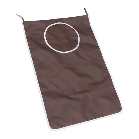 Toyvian Over Door Laundry Bag Canvas Material Machine Washable Adults Dorm 1Pcs