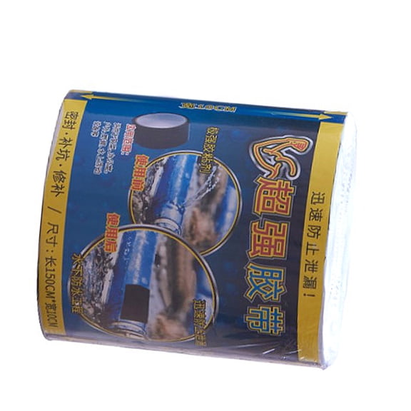 Toyvian Repairing Tape Waterproof Sealant Tape PVC Black 1Pack for Home Improvement