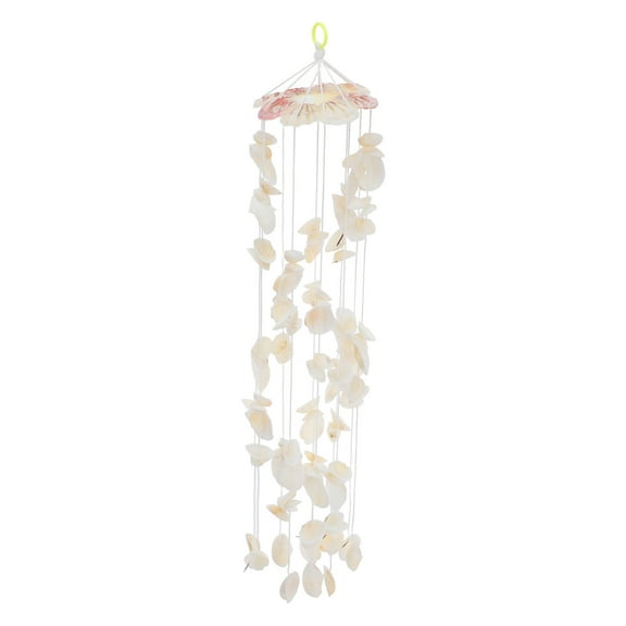 Toyvian Melodious Hanging Shell Wind Chime for Home and Mind Soothing
