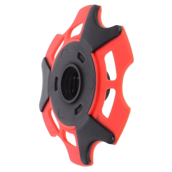 Toyvian Red Plastic Trekking Pole Tip Mud Pad Replacement for Climbing and Ski Poles