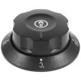 thumbnail image 1 of Toyvian Black Plastic Microwave Oven Knobs Replacement for Precise Temperature Control and Easy Adjustment, 1 of 5