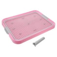 thumbnail image 1 of Toyvian Plastic Indoor Dog Potty Toilet with Breathable Design and Secure Anti-Movement Features for Pets, 1 of 6