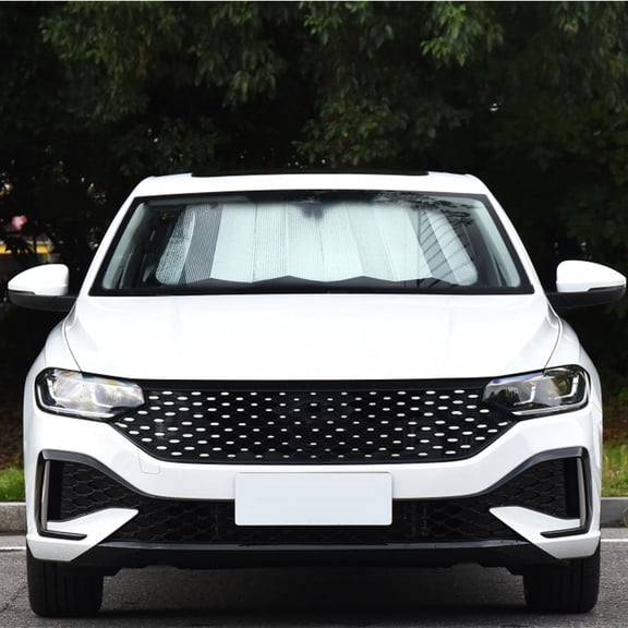 Toyvian Car Front Windowsilver Sunshade Protects from Uv Radiation and Heat