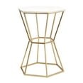 thumbnail image 1 of Tozai Hexagonal Marble Table, 1 of 3
