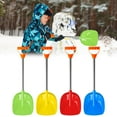 thumbnail image 1 of Tozuoyouz 1Pcs Kids Snow Shovel 23 H Detachable Toddler Snow Shovel Plastic D-Grip Handle & Scoop Outdoor Play Snow Tool Winter Giftfor Boy Girl Multicolor Free Size, 1 of 9