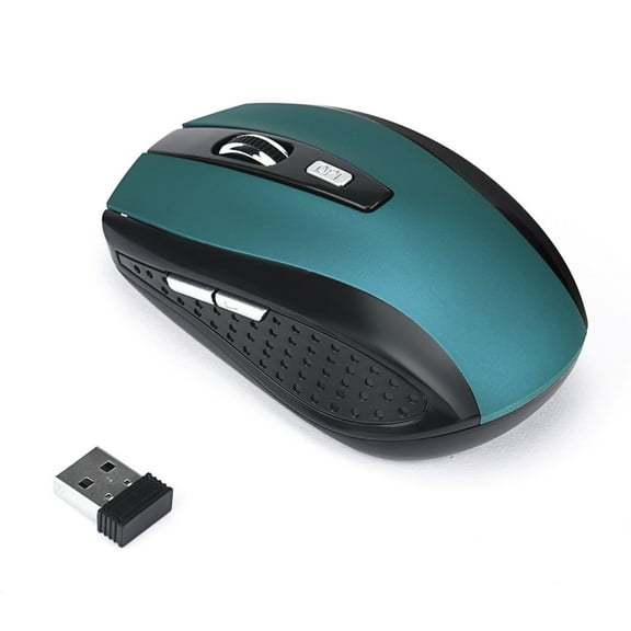 Tozuoyouz 2.4Ghz Wireless Gaming Mouse Usb Receiver Pro Gamer For Pc Laptop Desktop Blue