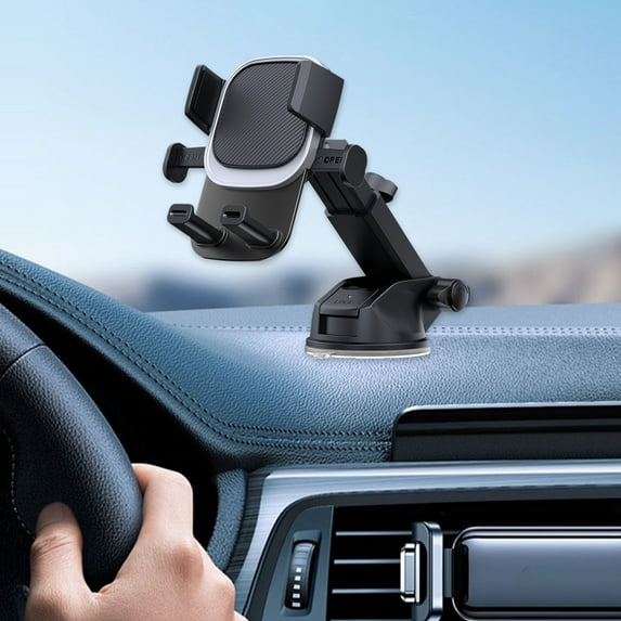 Tozuoyouz Car Phone Support Universal Multifunctional Phone Support Silver Free Size