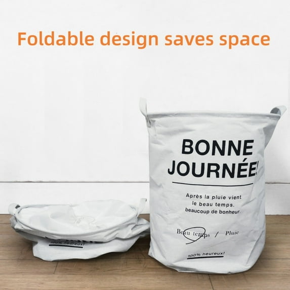 Tozuoyouz Cute Laundry Basket, Large Laundry Hamper For Girls Kids Toys Collapsible Clothes Organizer Waterproof Foldable Baby Hamper For Nursery Dorm Fabric Storage Basket Bin With Handles