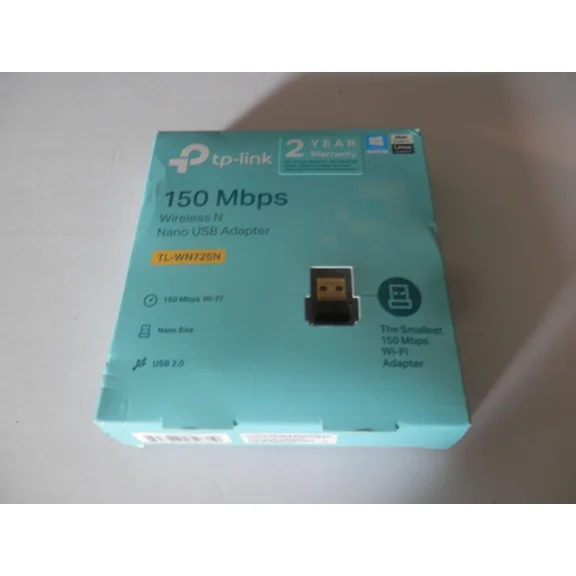 Tp-Link Archer Tl- Wn725N Nano Usb Wifi Adapter 150 Mbps New In Original Box Nib