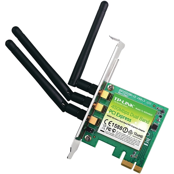 TP-LINK N900 Wireless Dual Band PCI Express Adapter (TL-WDN4800)