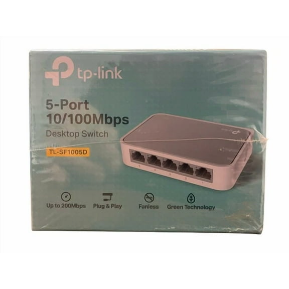 Tp-Link Tl-Sg1005D 5-Port Gigabit Desktop Switch - Sealed