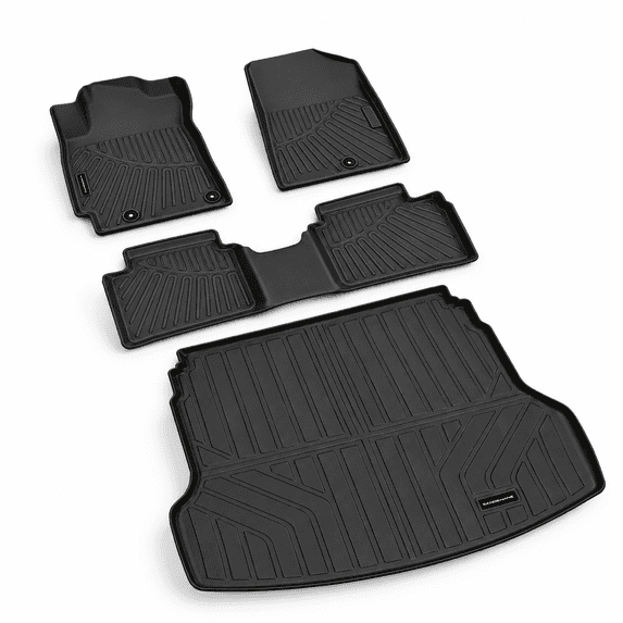 Tpe Floor Mats & Cargo Liner For 2019-2024 Kia Forte All Weather Car ...
