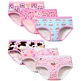 thumbnail image 1 of Tphon Girls Underwear 6 Pack Girls Panties Toddler Soft Briefs Size 4-7 Years Old, 1 of 5