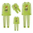 Tplvbz Family Christmas Pajamas Matching Sets Grinch, Grinch Pjs Top