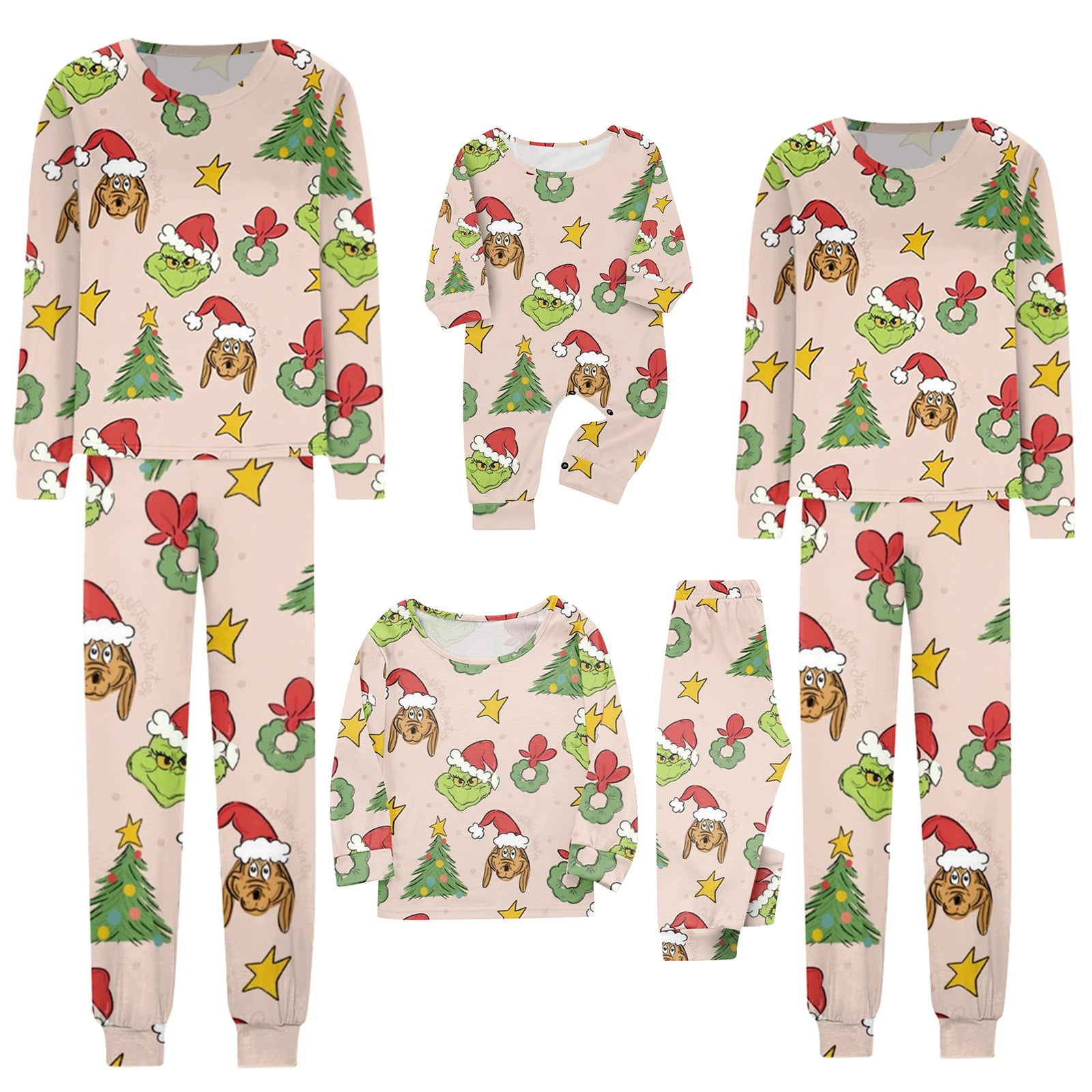 Tplvbz Grinch Christmas Pajamas 2024, Grinch Family Christmas Pajamas